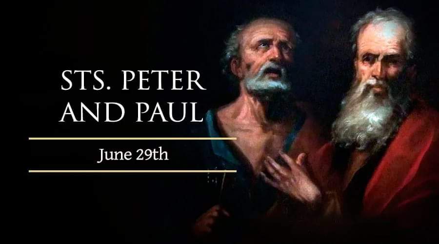 SOLEMNITY OF SAINTS PETER AND PAUL - Witnessline